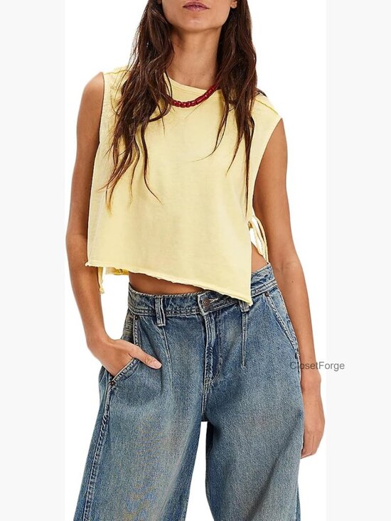 Tops - Slim Fit Camisole Tank Top Sleeveless Floral Print Summer Going Out Cami Shirts